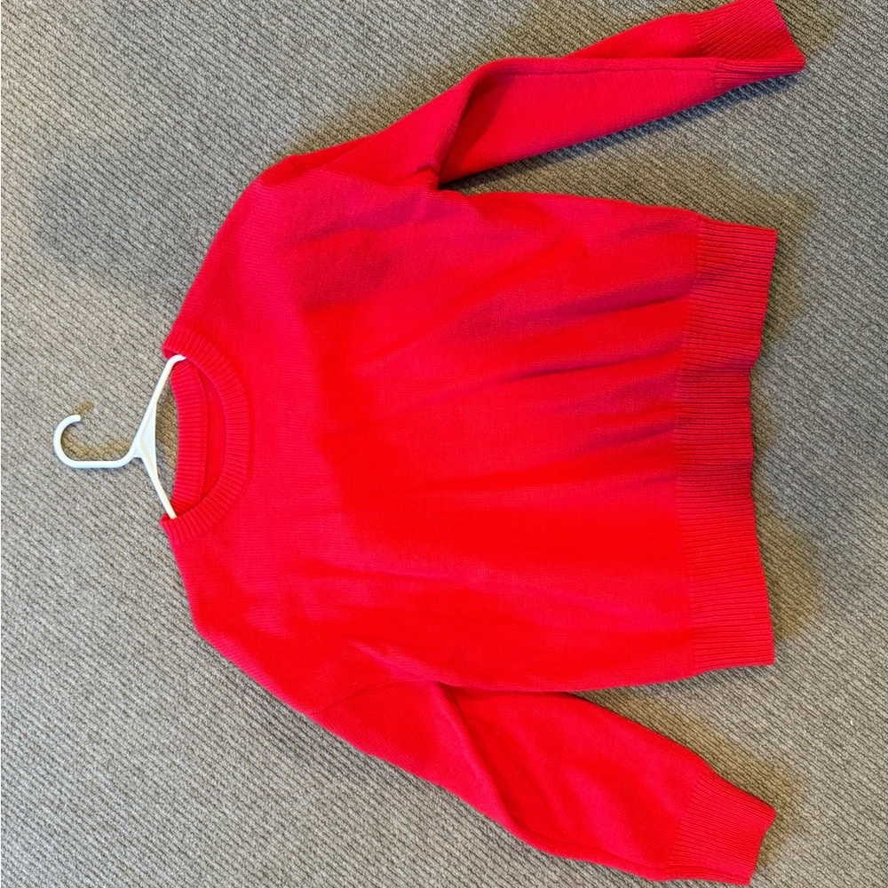 Women's Red Sweater